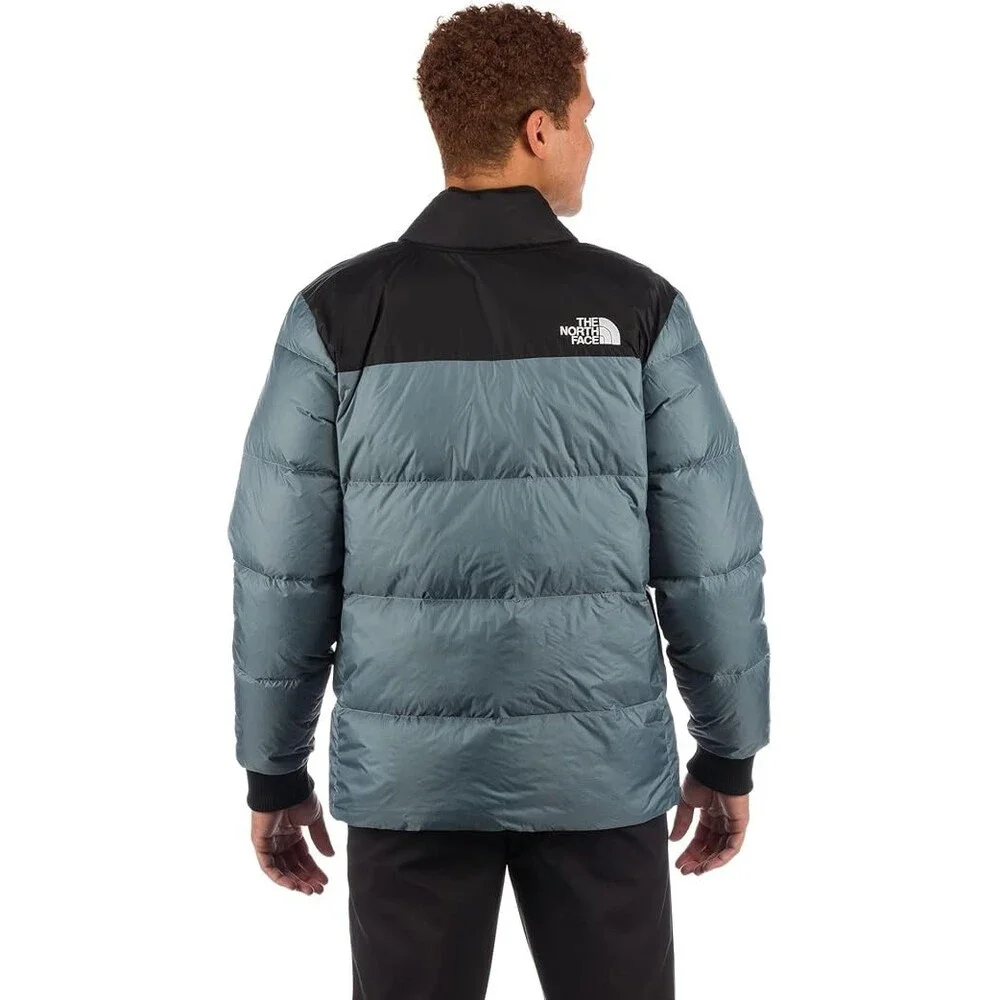 The North Face Nordic Puffer Jacket Men's 2XL Blue Long Sleeve Full Zip ONF771